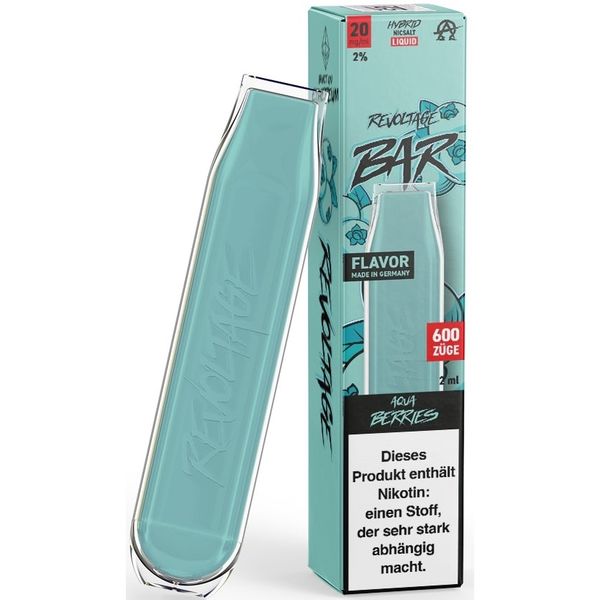 Revoltage Bar Einweg E-Zigarette Aqua Berries 20mg