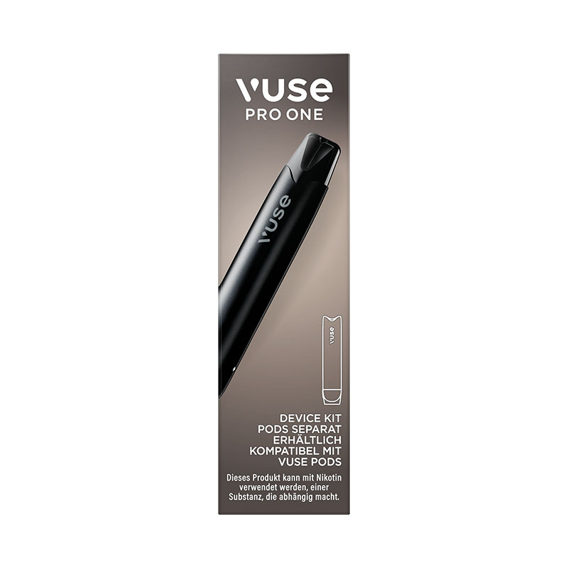 Vuse Pro One Device Pen Black E-Zigarette Verpackung