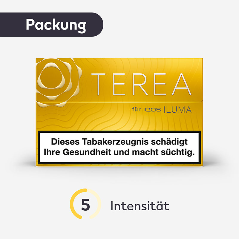 Terea Sticks Yellow Schachtel