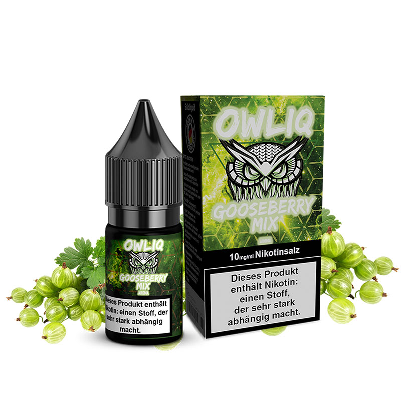 Owliq Gooseberry Mix 10mg Nikotinsalz Liquid