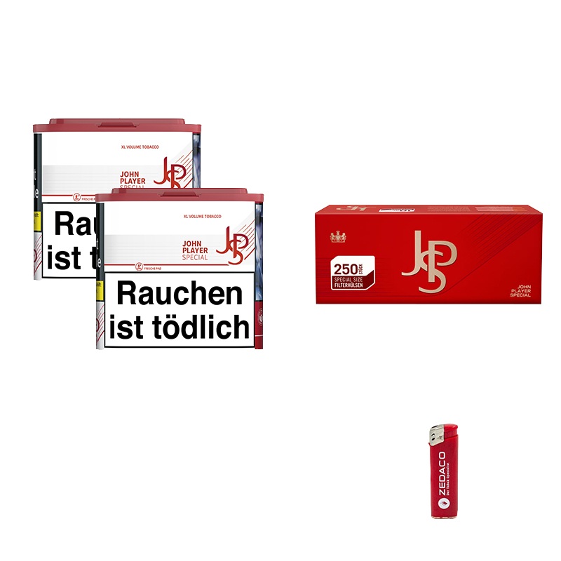 JPS Volumentabak Red S Dose Aktion Small Extra Hülsen