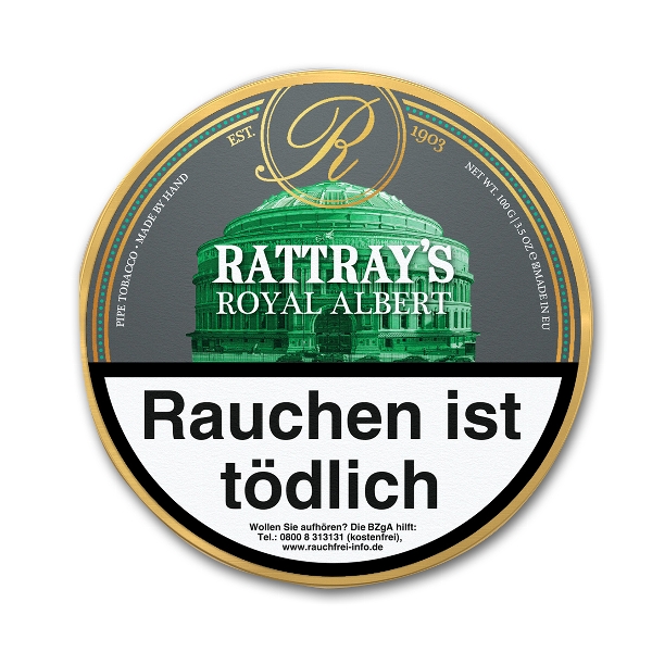 Rattray's Aromatic Collection Royal Albert Pfeifentabak Dose Large