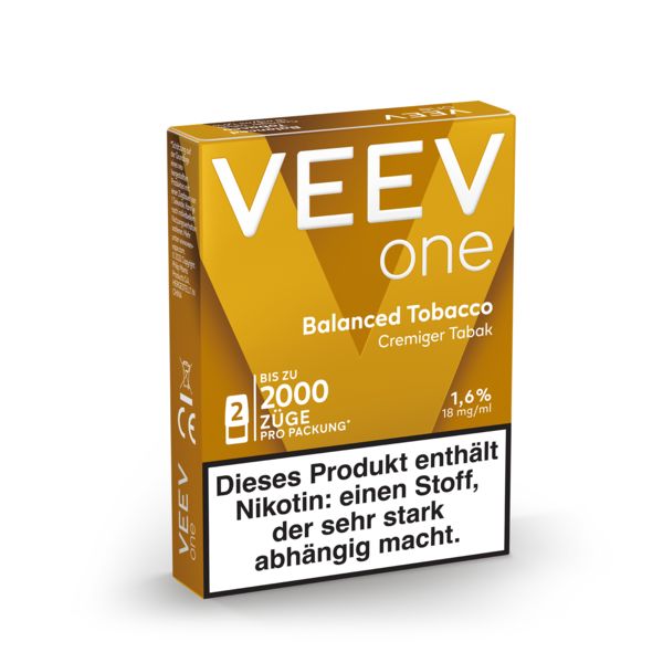 Veev One Balanced Tobacco 20mg Prefilled Pods