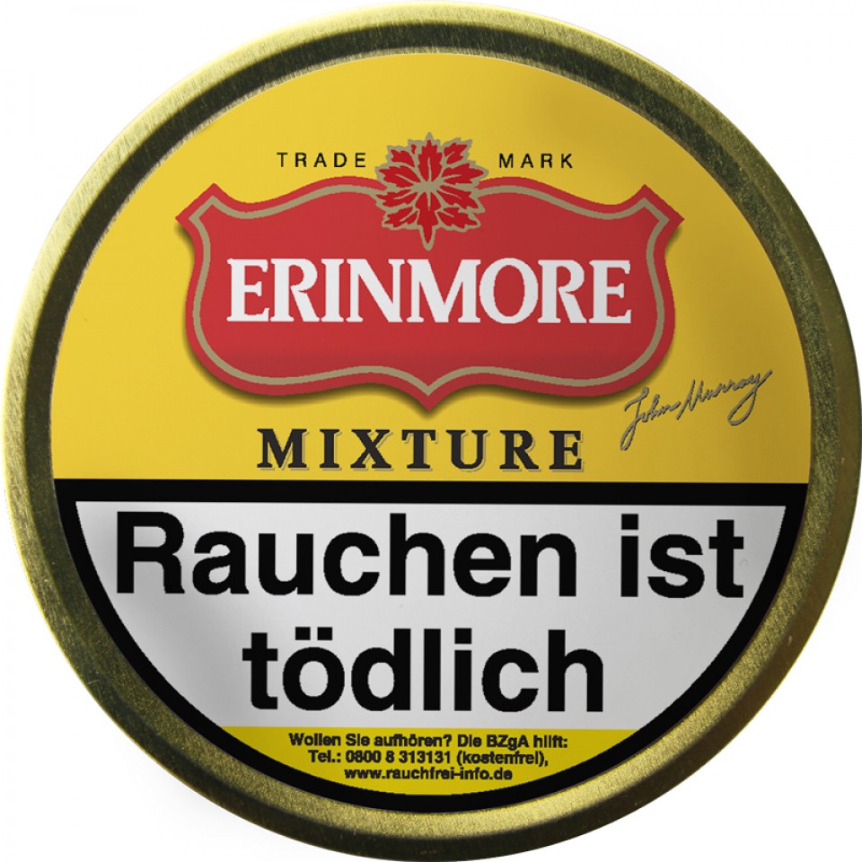 Erinmore Mixture Pfeifentabak Dose