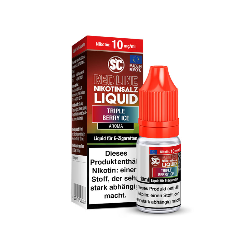 SC Red Line Triple Berry Ice Nikotinsalz Liquid 10mg