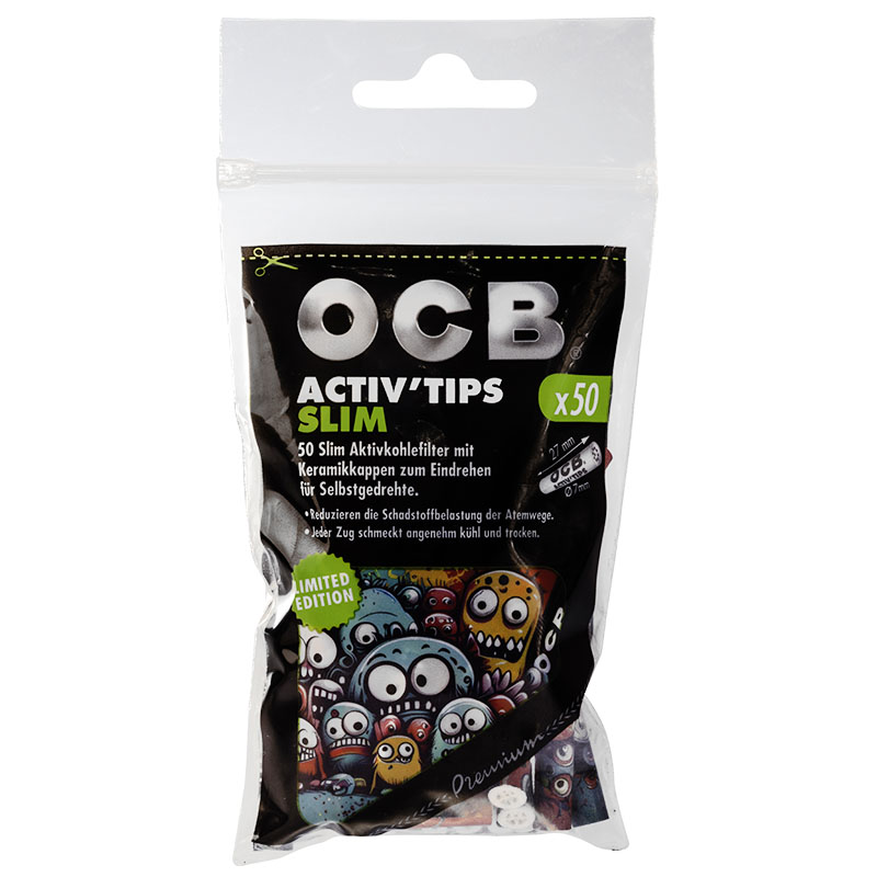 OCB Aktiv Tips Slim Packung Limited Edition
