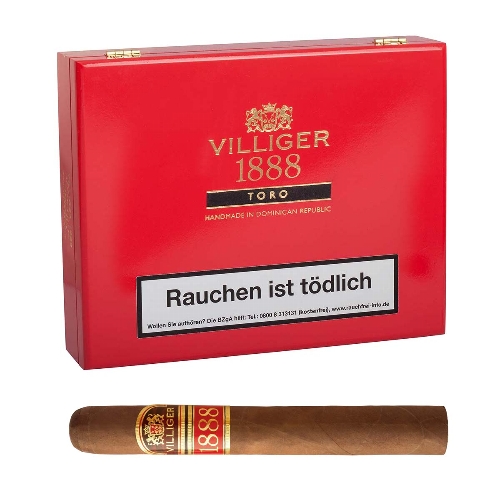 Villiger 1888 Toro Zigarren 20er Kiste