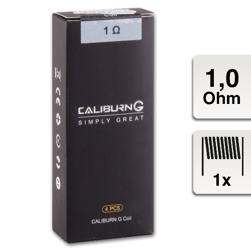 E-Clearomizercoil Uwell Caliburn G 1.0 Ohm