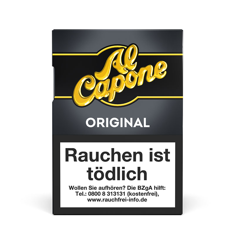 Al Capone Original Filter 18 Zigarillos Gebinde
