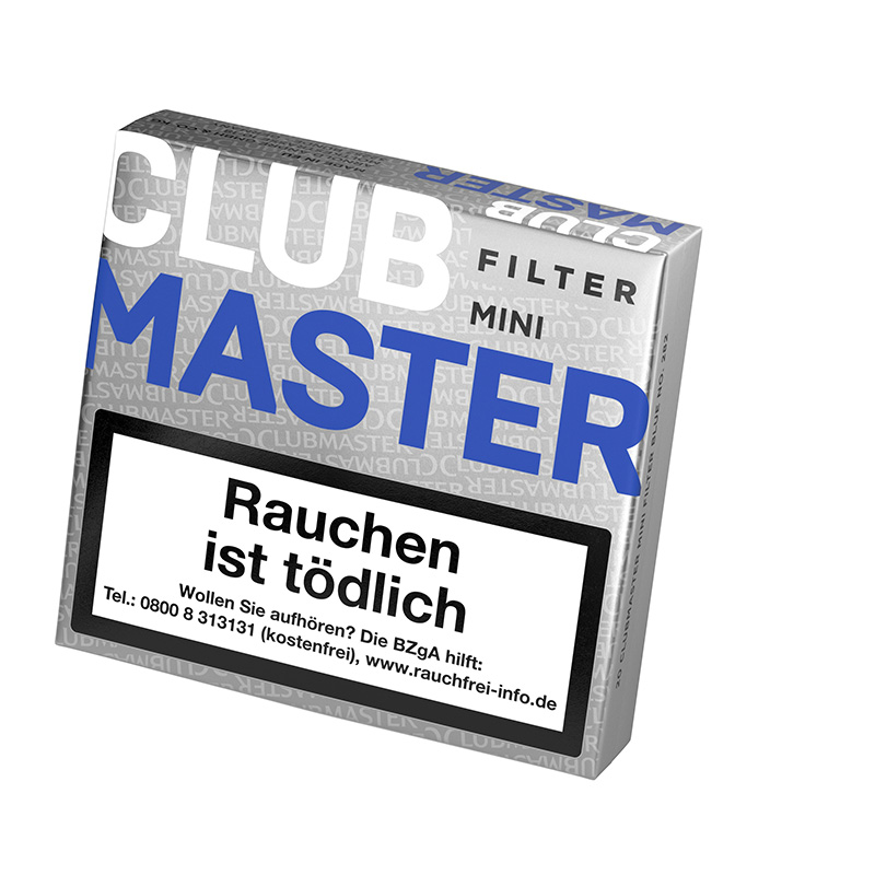 Clubmaster Mini Filter Blue Zigarillos 20er Schachtel