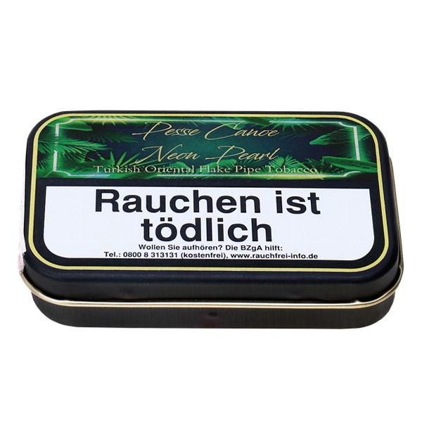 Pesse Canoe Neon Pearl Flake Pfeifentabak Dose