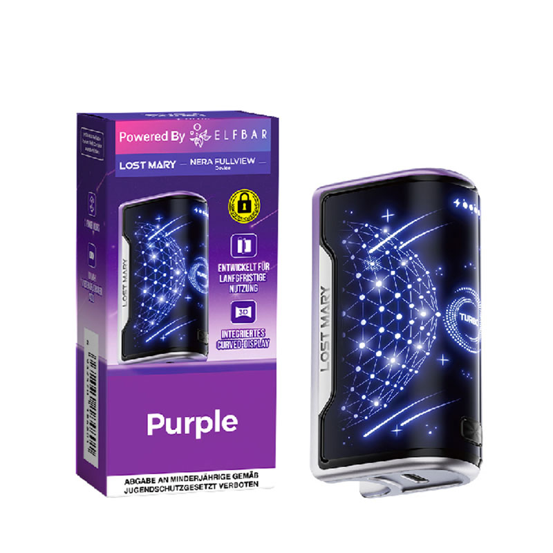 Lost Mary Nera Max 15K Purple Device