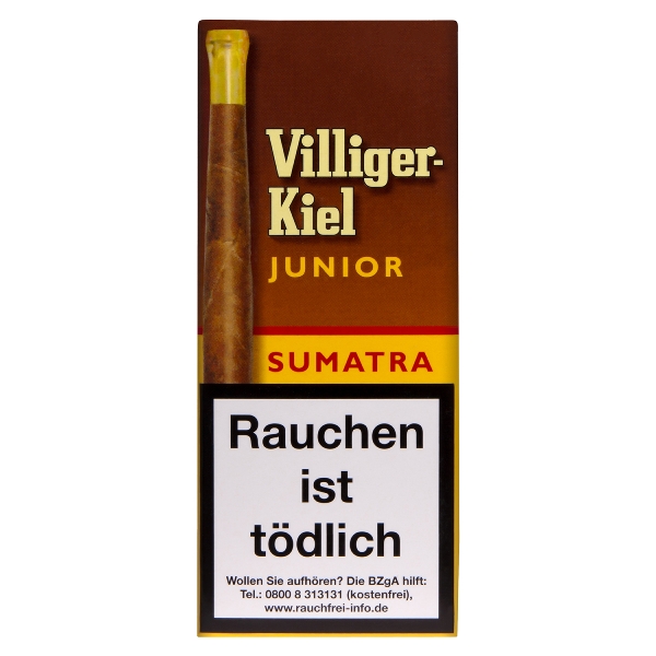 Villiger Kiel Junior Sumatra Zigarillos Schachtel
