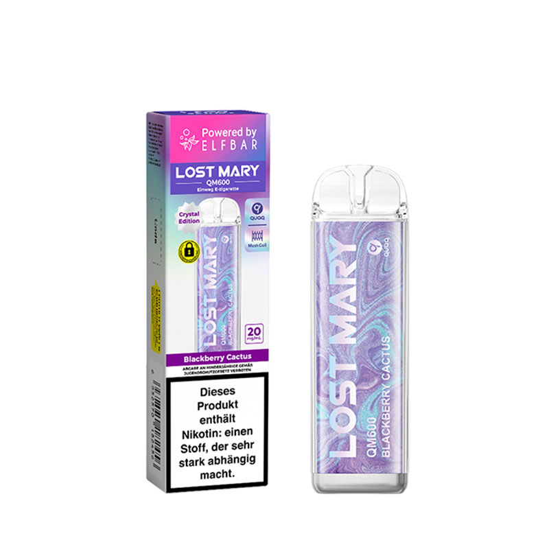 Lost Mary QM600 Blackberry Cactus 20mg Einweg E-Zigarette