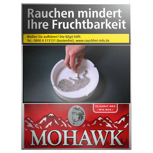 Mohawk Red Big Pack Zigaretten Stange