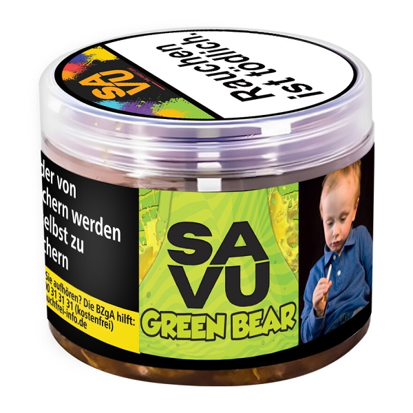 SaVu Green Bear Shishatabak Dose