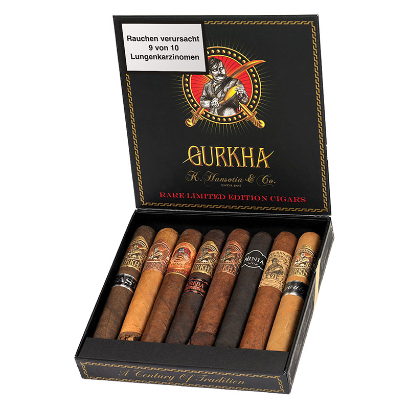 Gurkha Godzilla Pack Sampler Open