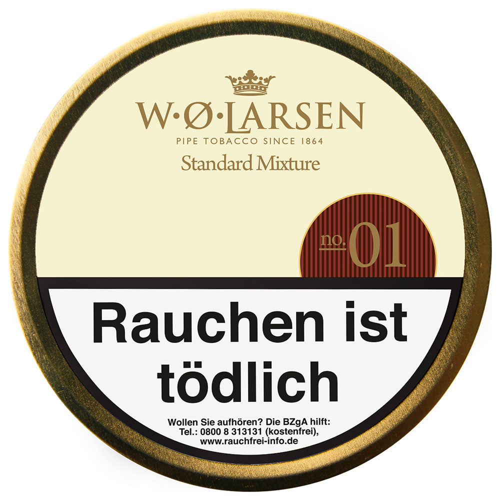 W.O. Larsen Standard Mixture Pfeifentabak Dose