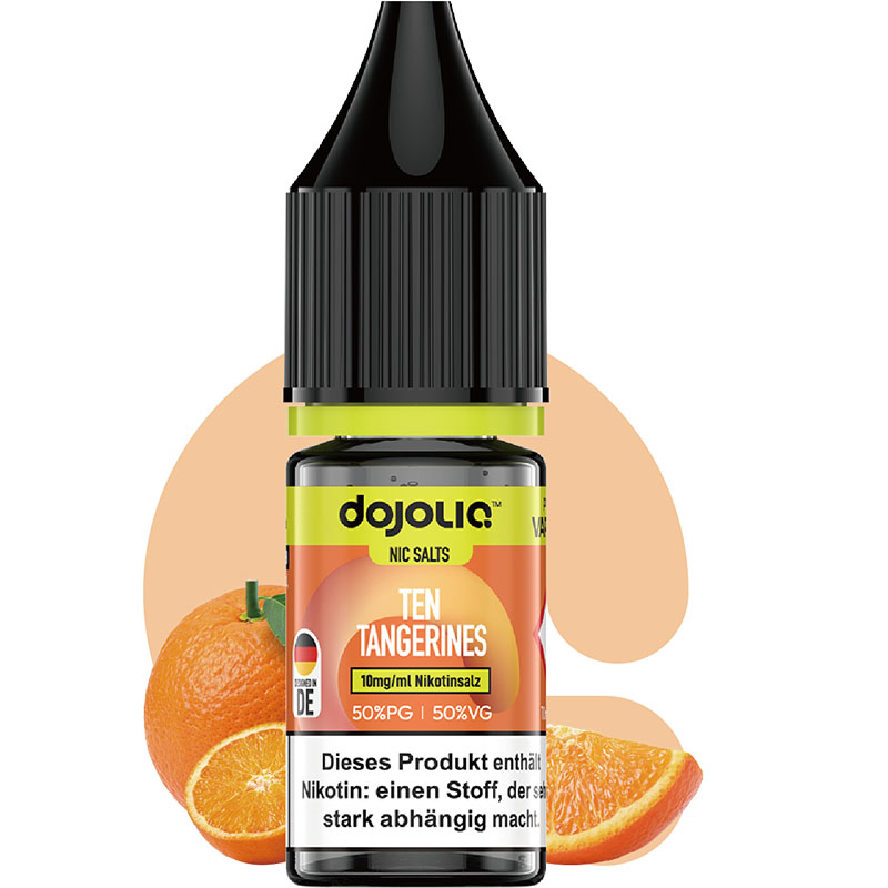 Dojoliq Ten Tangerines 10mg Nikotinsalz Liquid