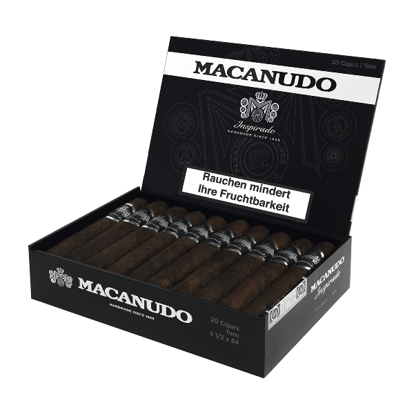 Macanudo Inspirado Black Toro Zigarren Kiste