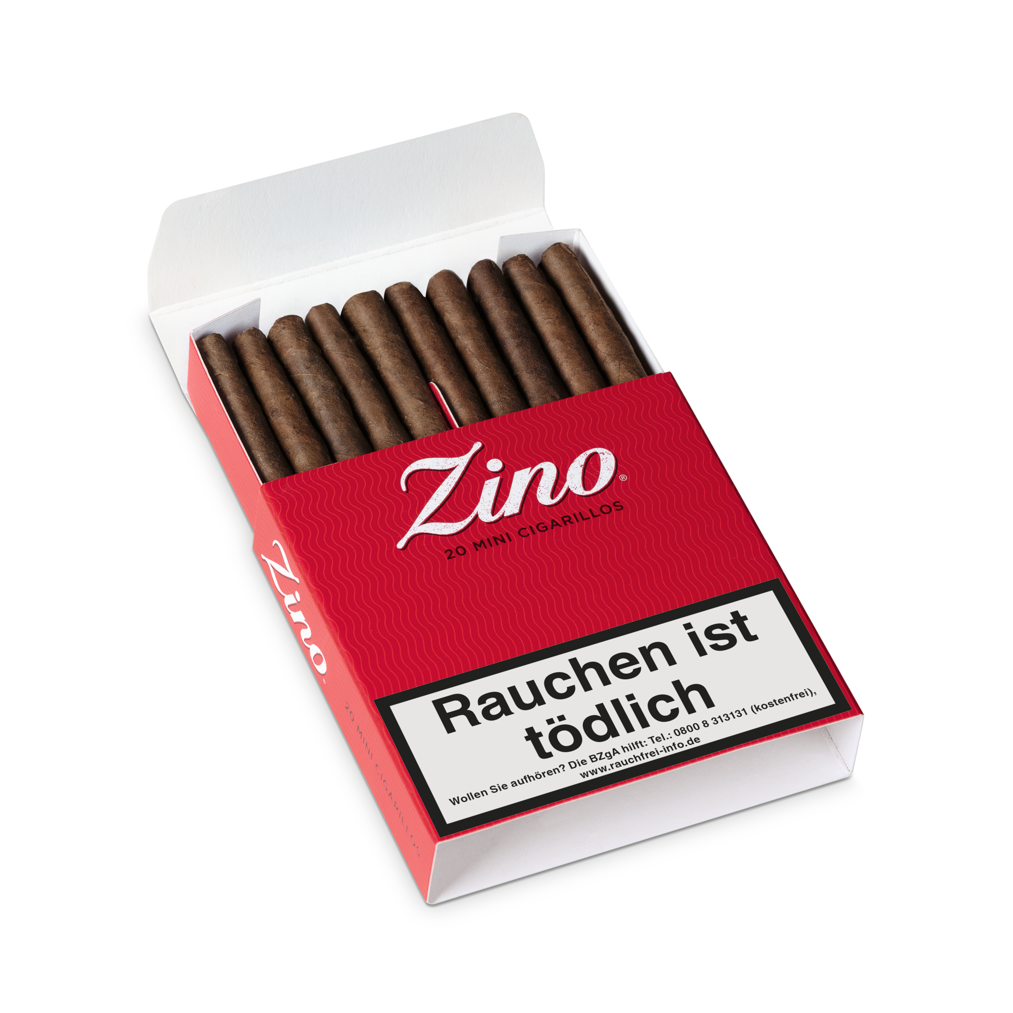 Zino Mini Zigarillos Rot Schachtel