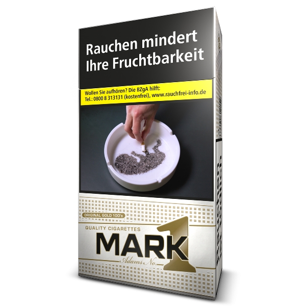 Mark Adams No. 1 Gold 100er Zigaretten