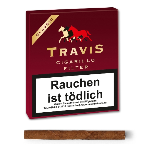 Travis Aromatic Filter Zigarillo 20er Schachtel