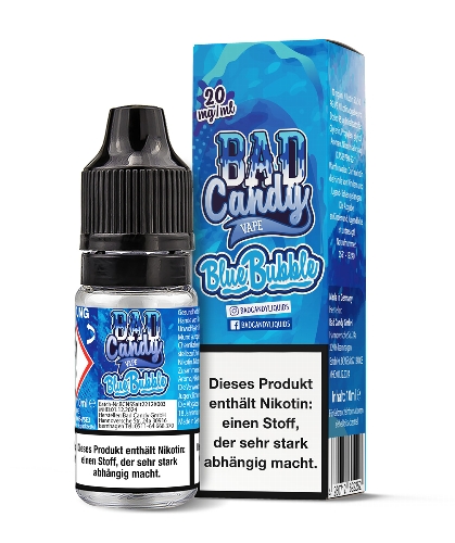 Bad Candy Blue Bubble 20 mg Nikotinsalz Liquid
