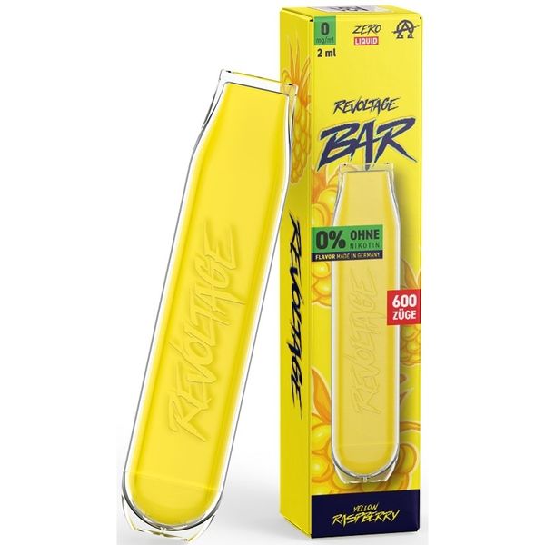 Revoltage Bar Einweg E-Zigarette Yellow Raspberry 0mg
