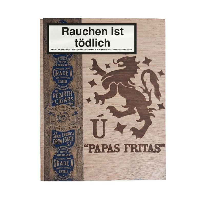 Drew Estate Liga Privada Unico Papa Fritas Zigarren Kiste