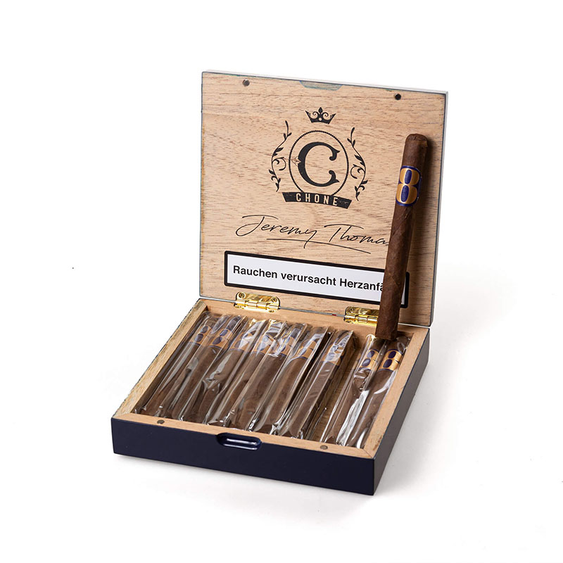 Chone Maduro 8 Zigarren Kiste offen