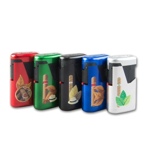 Feuerzeug Jet 2-fach ATOMIC Cigar 3D