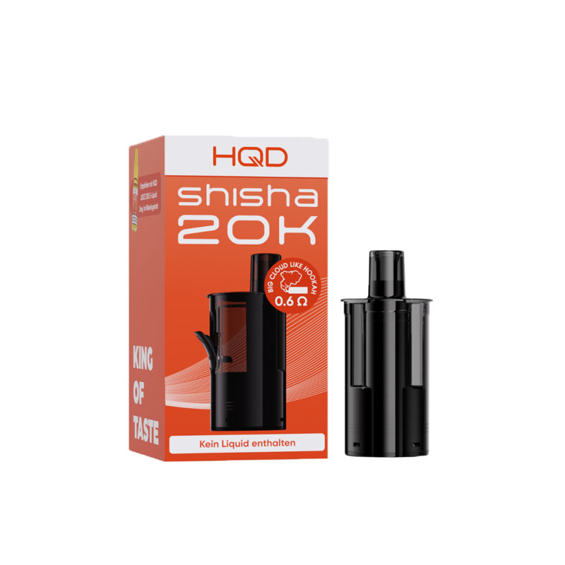 HQD Shisha 20K Refillable Pod Packung