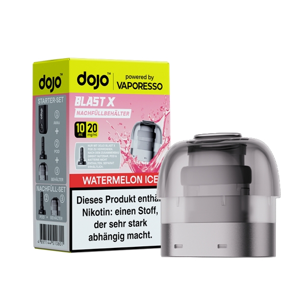 Dojo Blast X Refill Container Watermelon Ice 20mg