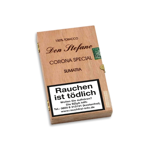 Don Stefano Corona Speciale Sumatra Zigarren Kiste
