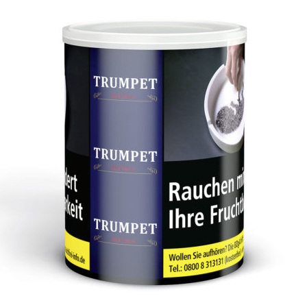 Trumpet Black Feinschnitt Dose