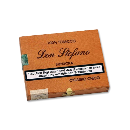 Don Stefano Chico Sumatra Zigarillos 10er Schachtel