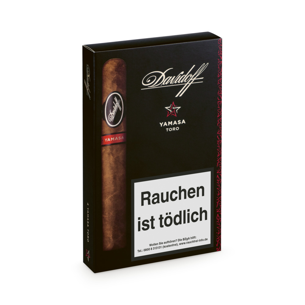 Davidoff Yamasa Toro Zigarren 4er Schachtel