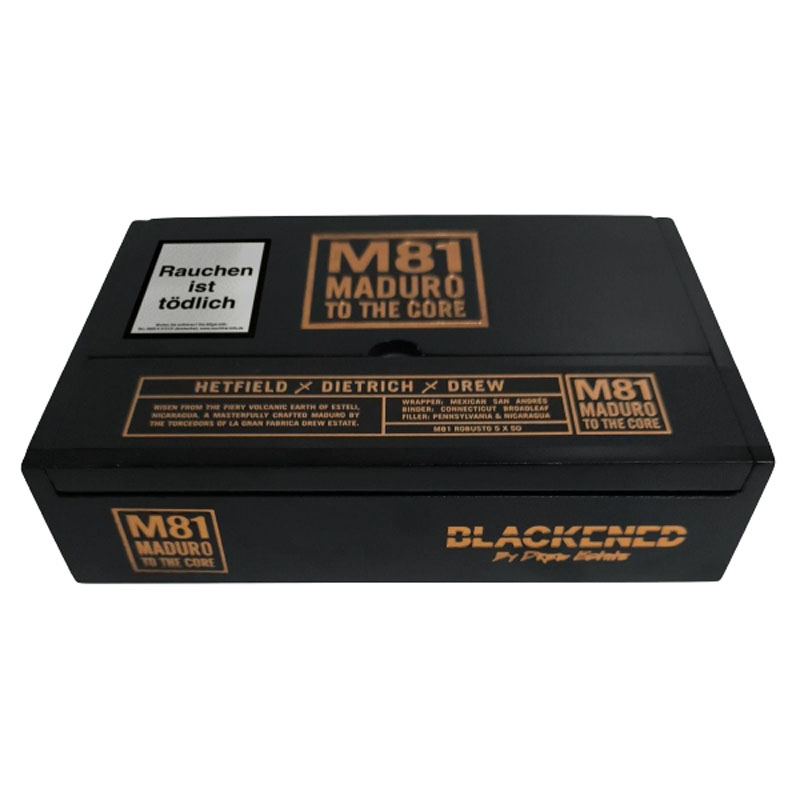 Drew Estate Blackened M81 Robusto Zigarren Kiste