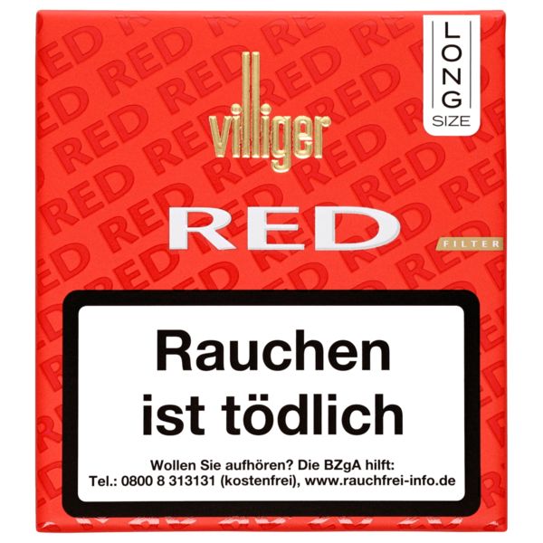 Villiger Red Long Filter Zigarillos Gebinde