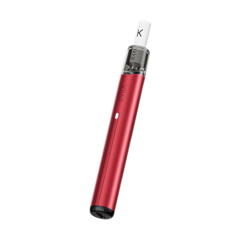 KIWI Spark Kit E-Zigarette Rot geneigt
