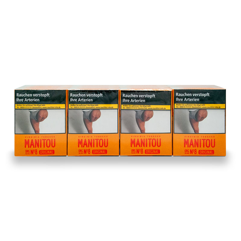 Manitou No.8 Gold Big Pack Zigaretten Stange