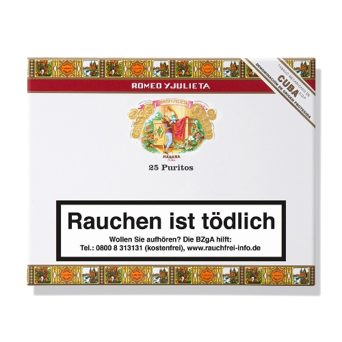 Romeo Y Julieta Puritos Zigarillos Kiste