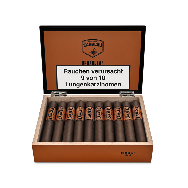 Camacho Broadleaf Gordo Zigarren Kiste