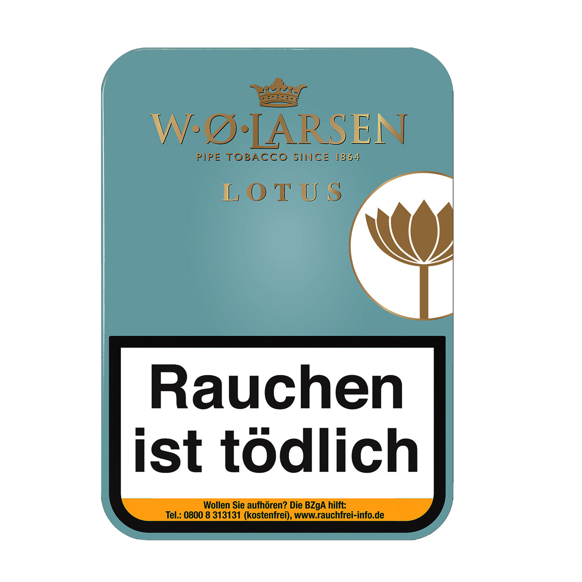 W.O. Larsen Lotus Pfeifentabak Dose