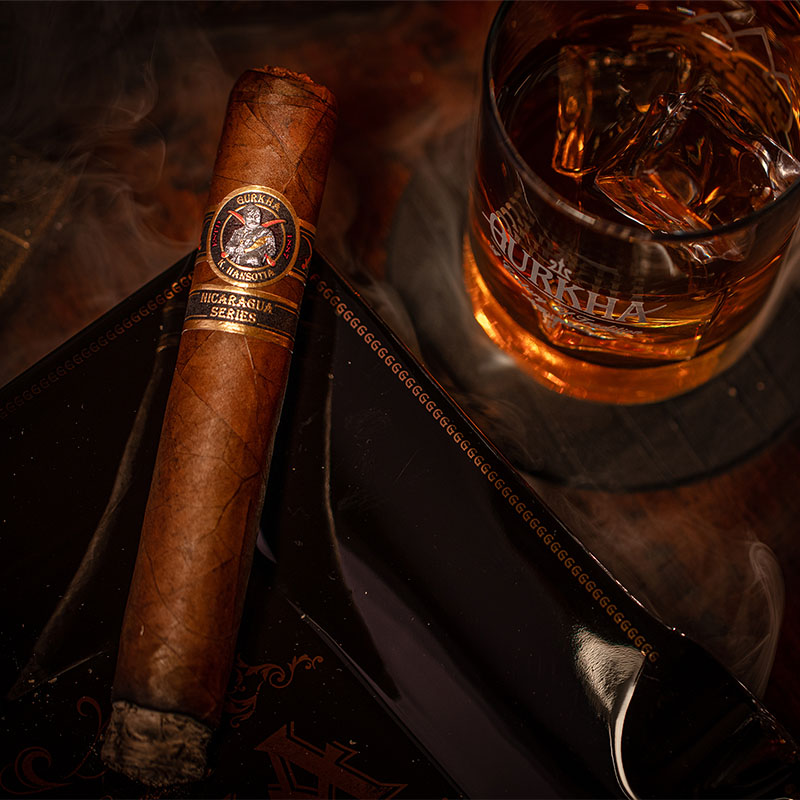 Gurkha Nicaragua Series Robusto Zigarre Lifestyle