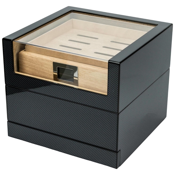 Humidor Carbon Finish Acrylop