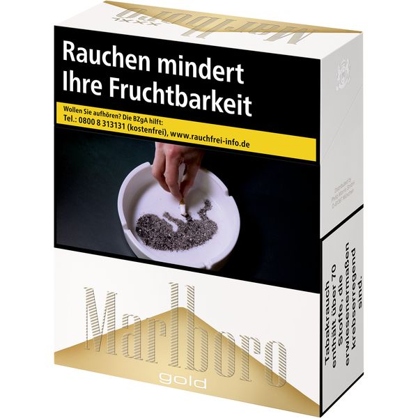 Marlboro Gold 7XL Zigaretten Schachtel