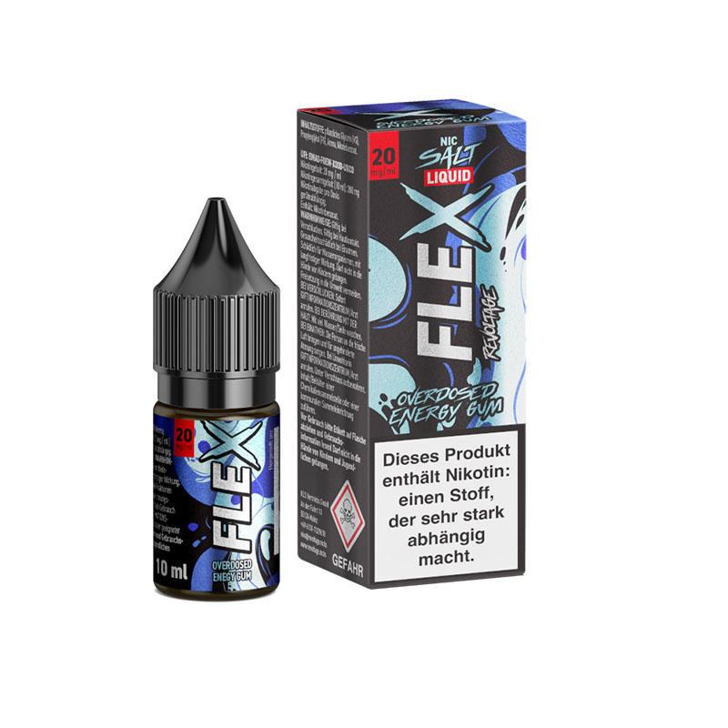Revoltage Flex Overdosed Energy Gum 20mg Liquid Flasche