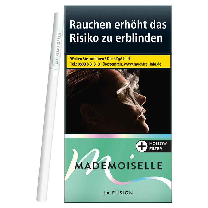 Mademoiselle La Fusion Zigaretten Schachtel